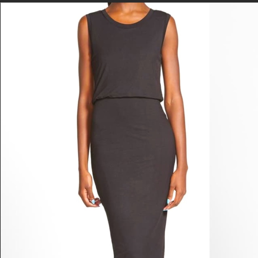 Leith Sleeveless Midi Dress